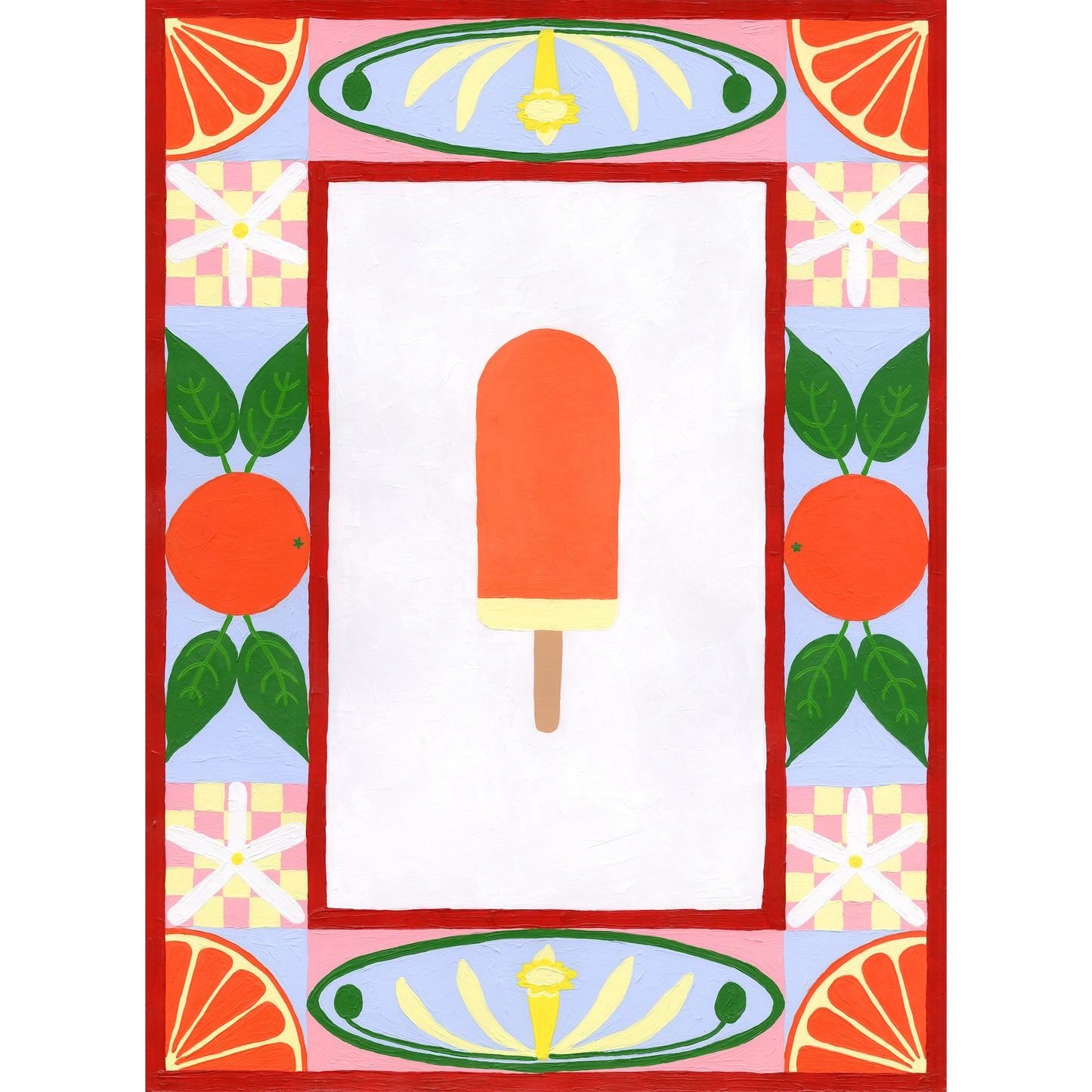 Orange Vanilla Split Print