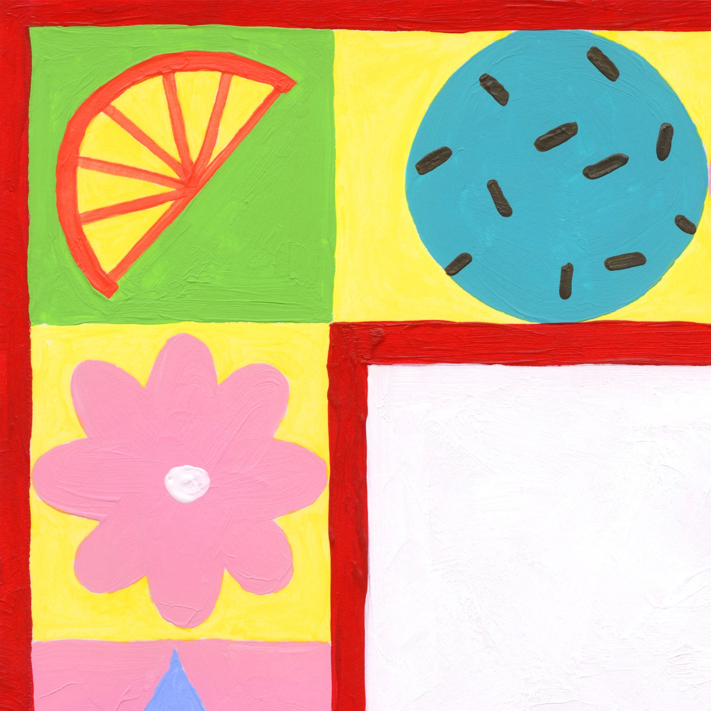 Colourful Sundae Print