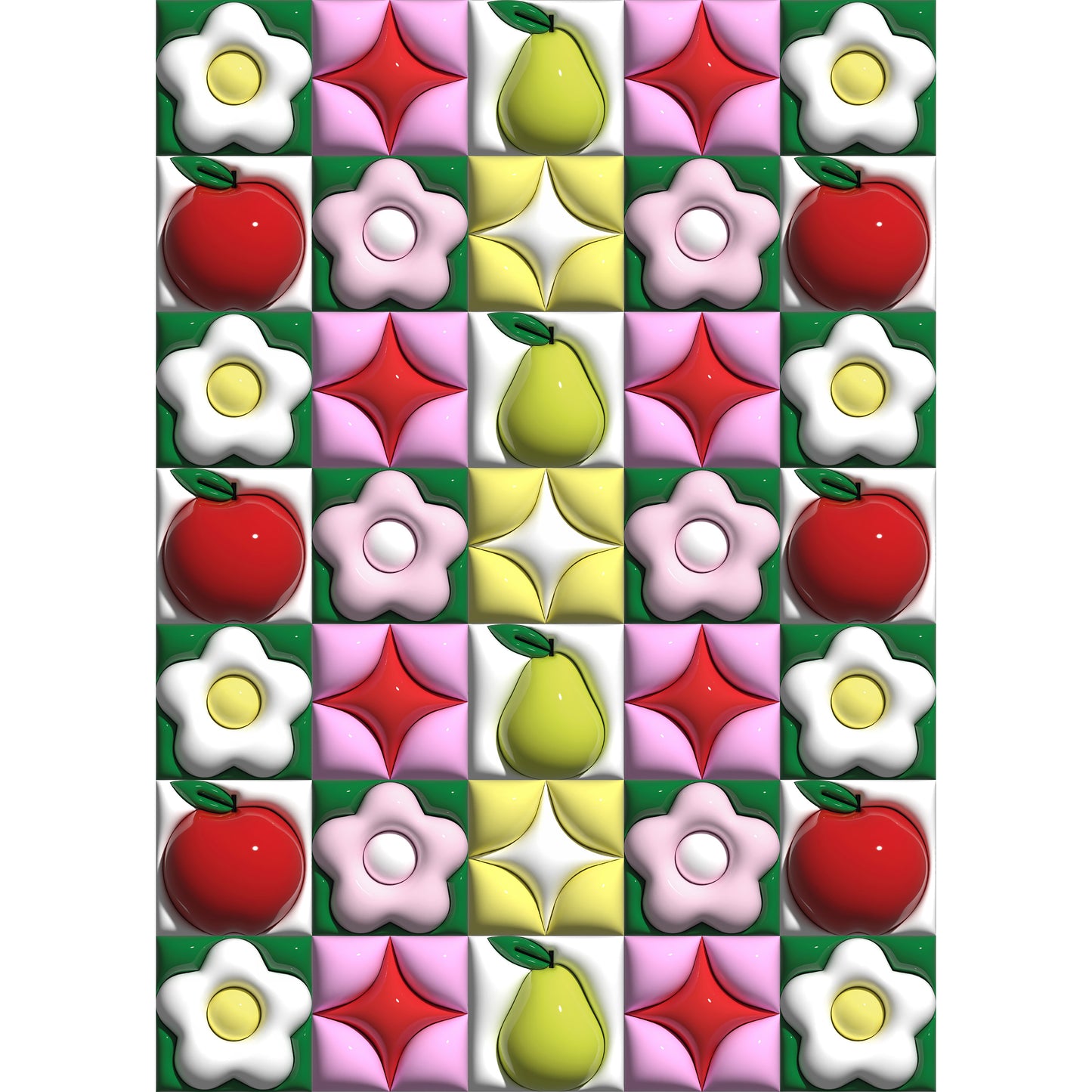 Apples and Pears 3D Print