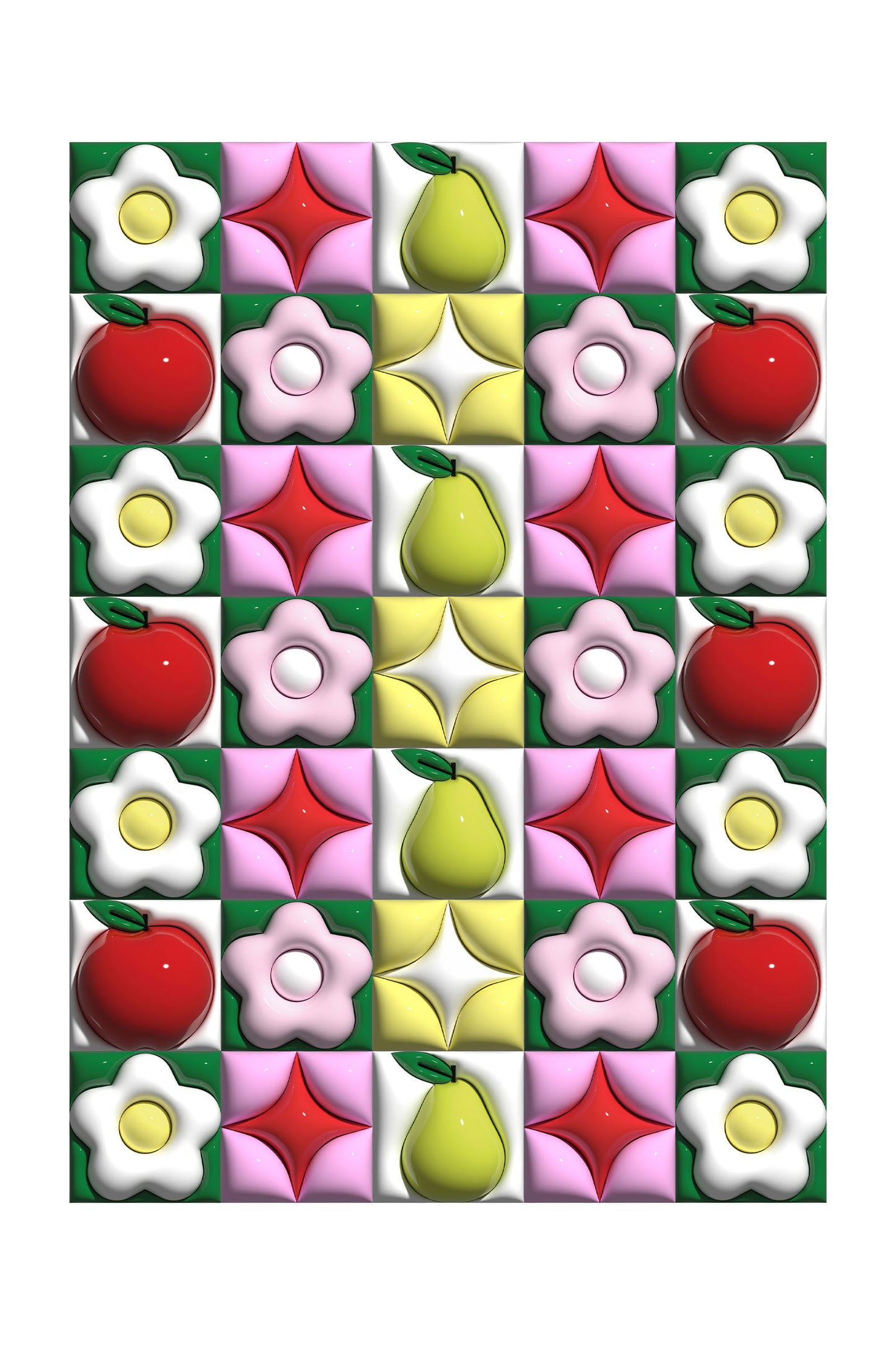 Apples and Pears 3D Print