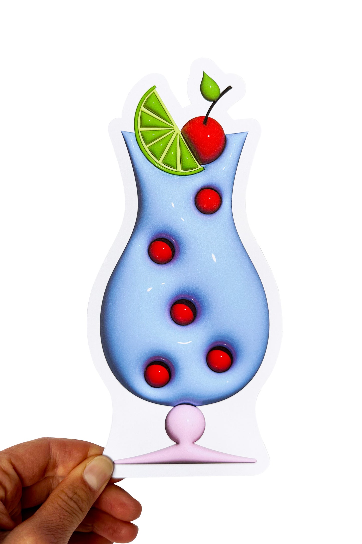 Blue Lagoon - 3D Bookmark