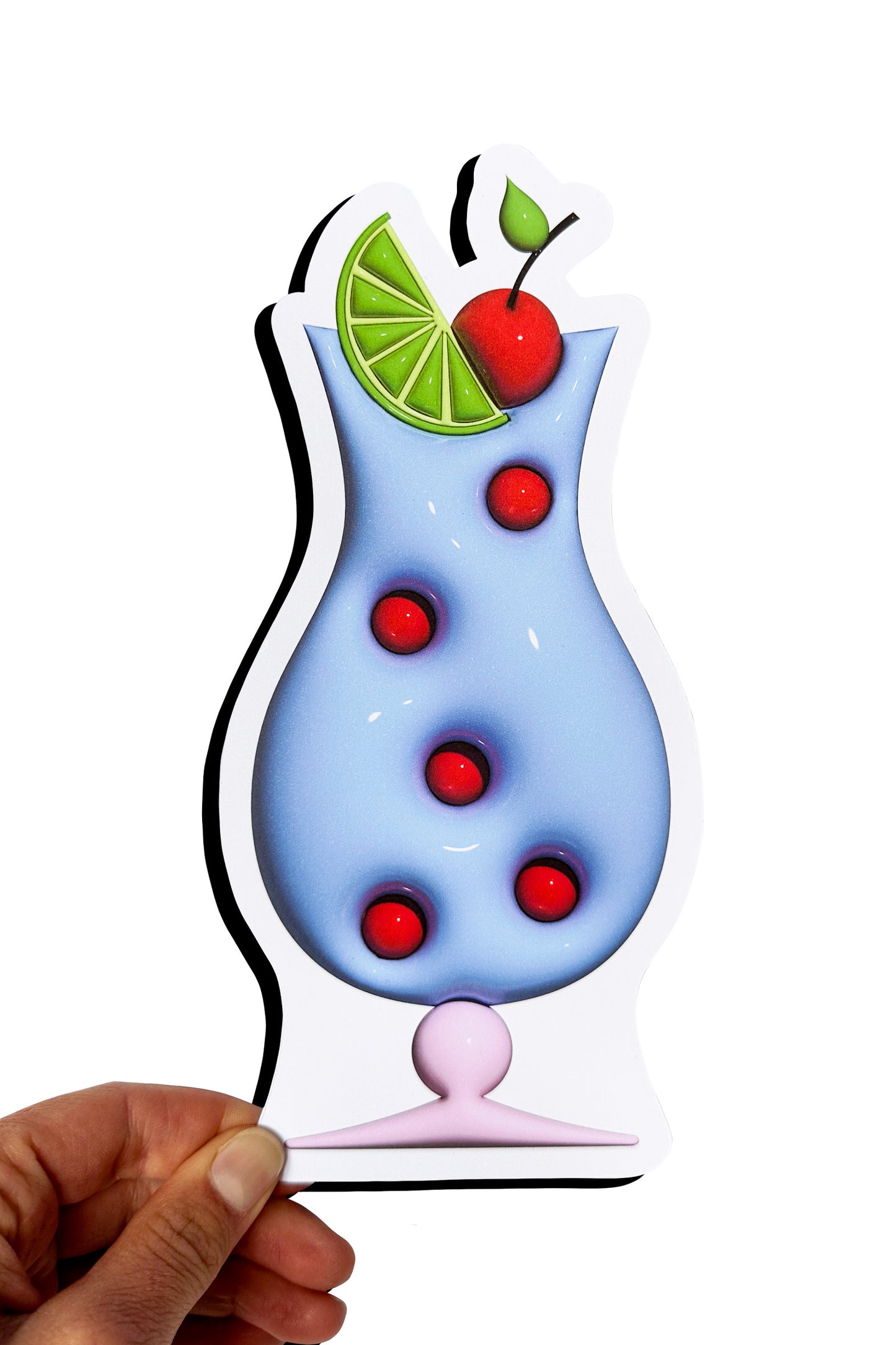 Blue Lagoon - 3D Bookmark