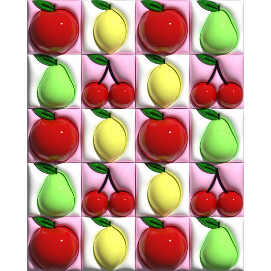 Refreshing Summer Fruit 3D Print
