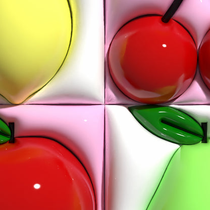 Refreshing Summer Fruit 3D Print
