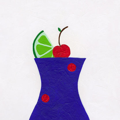 Citrus and Berries Cocktail Print