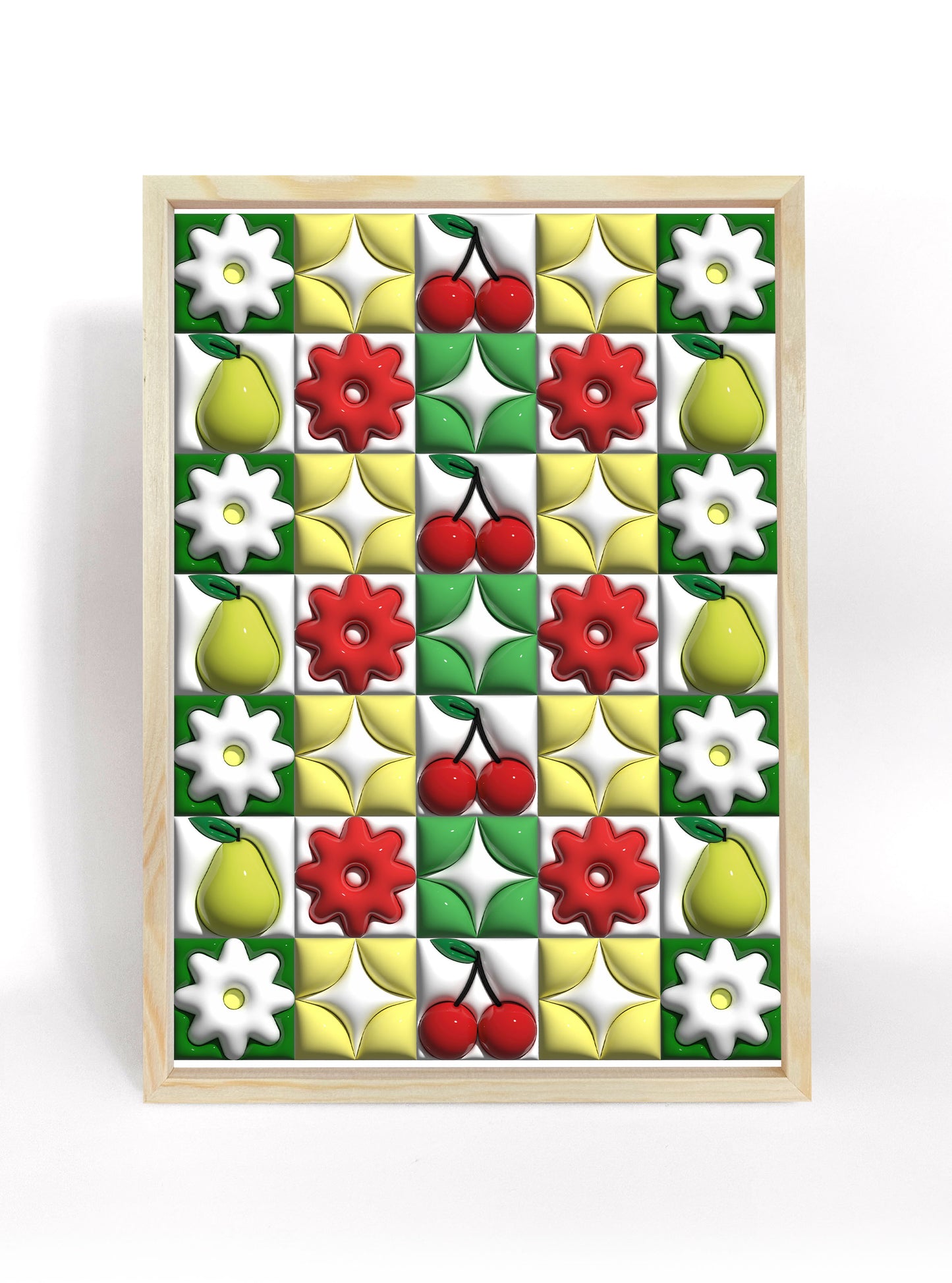 Cherries and Pears 3D Print