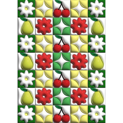 Cherries and Pears 3D Print