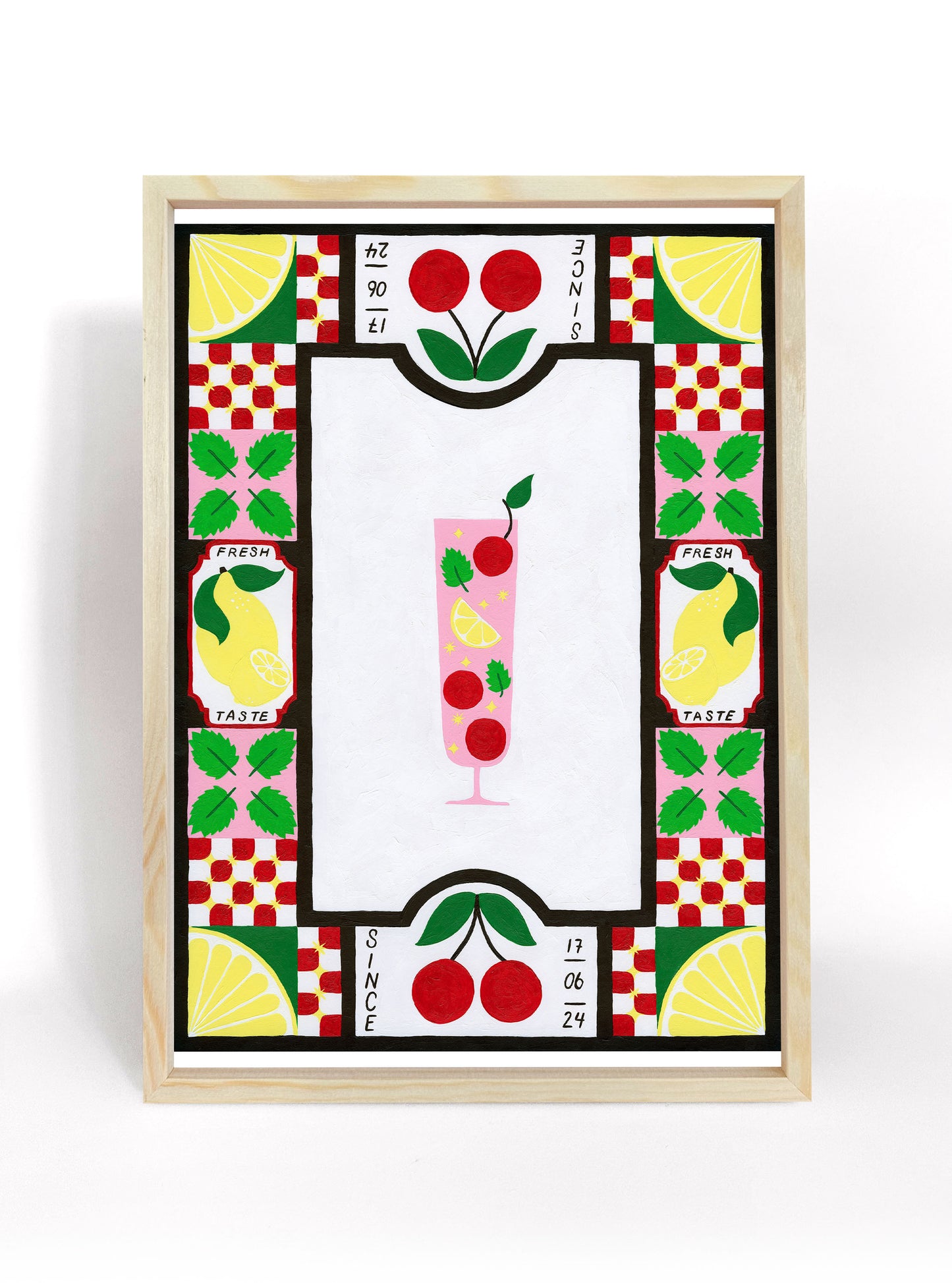 Cherry Lemon-ade Print