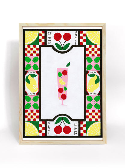 Cherry Lemon-ade Print