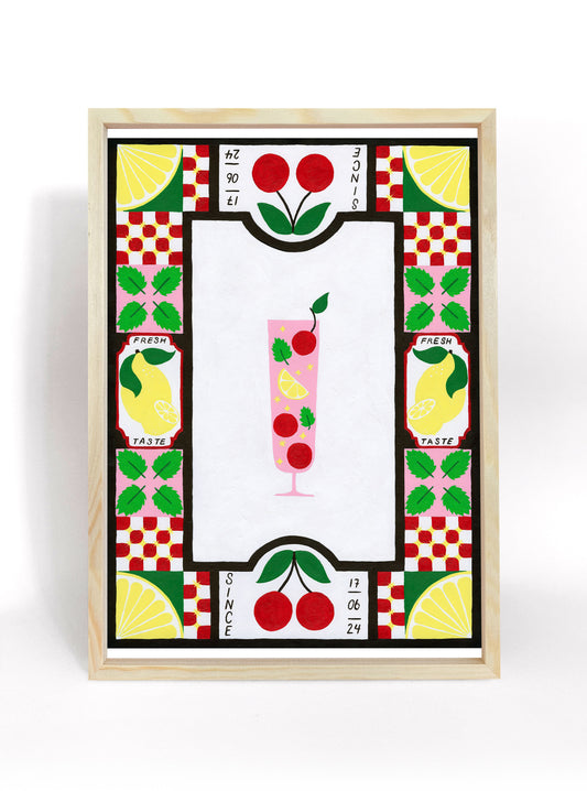 Cherry Lemon-ade Print