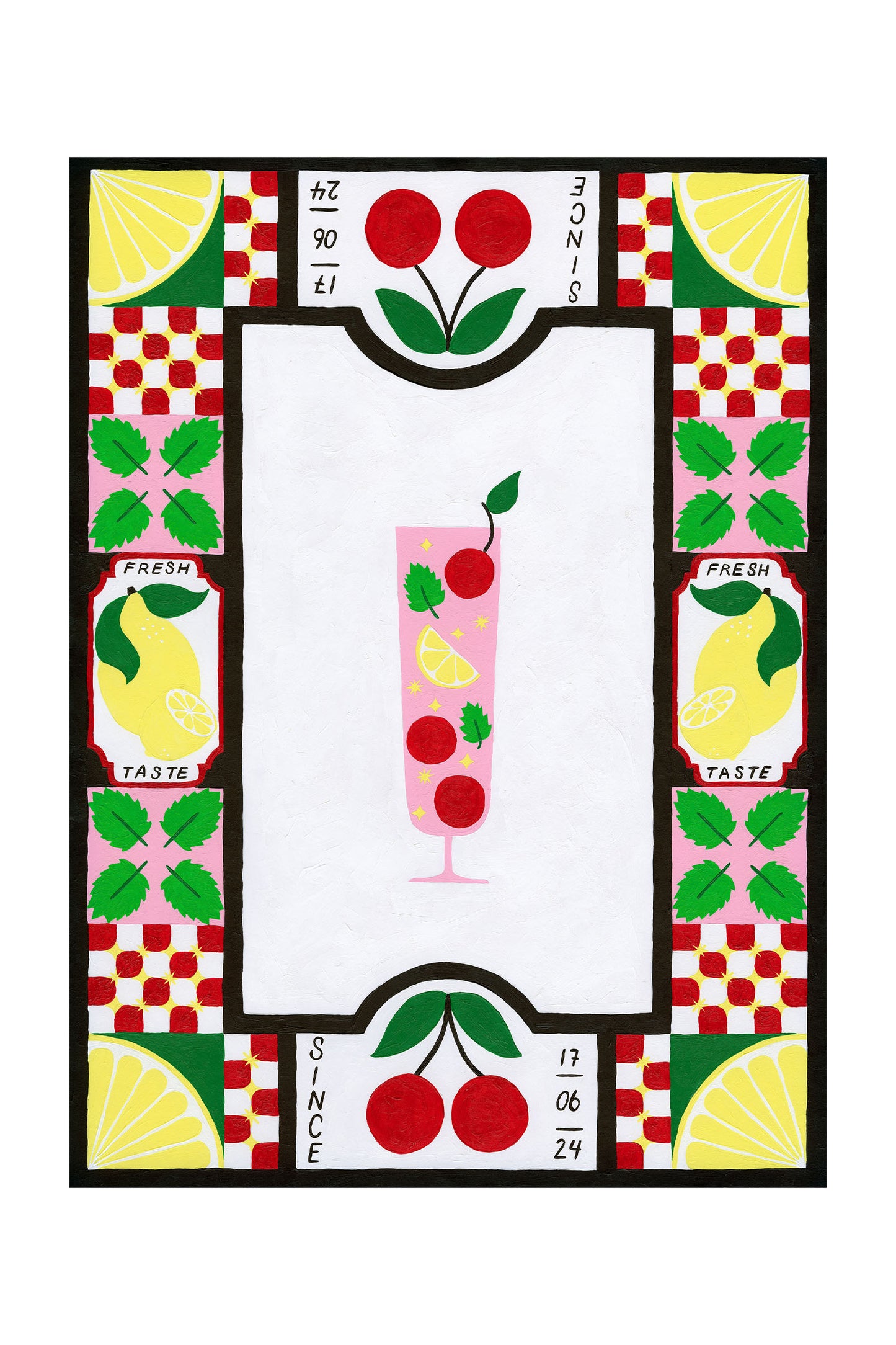 Cherry Lemon-ade Print