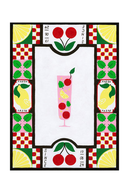 Cherry Lemon-ade Print