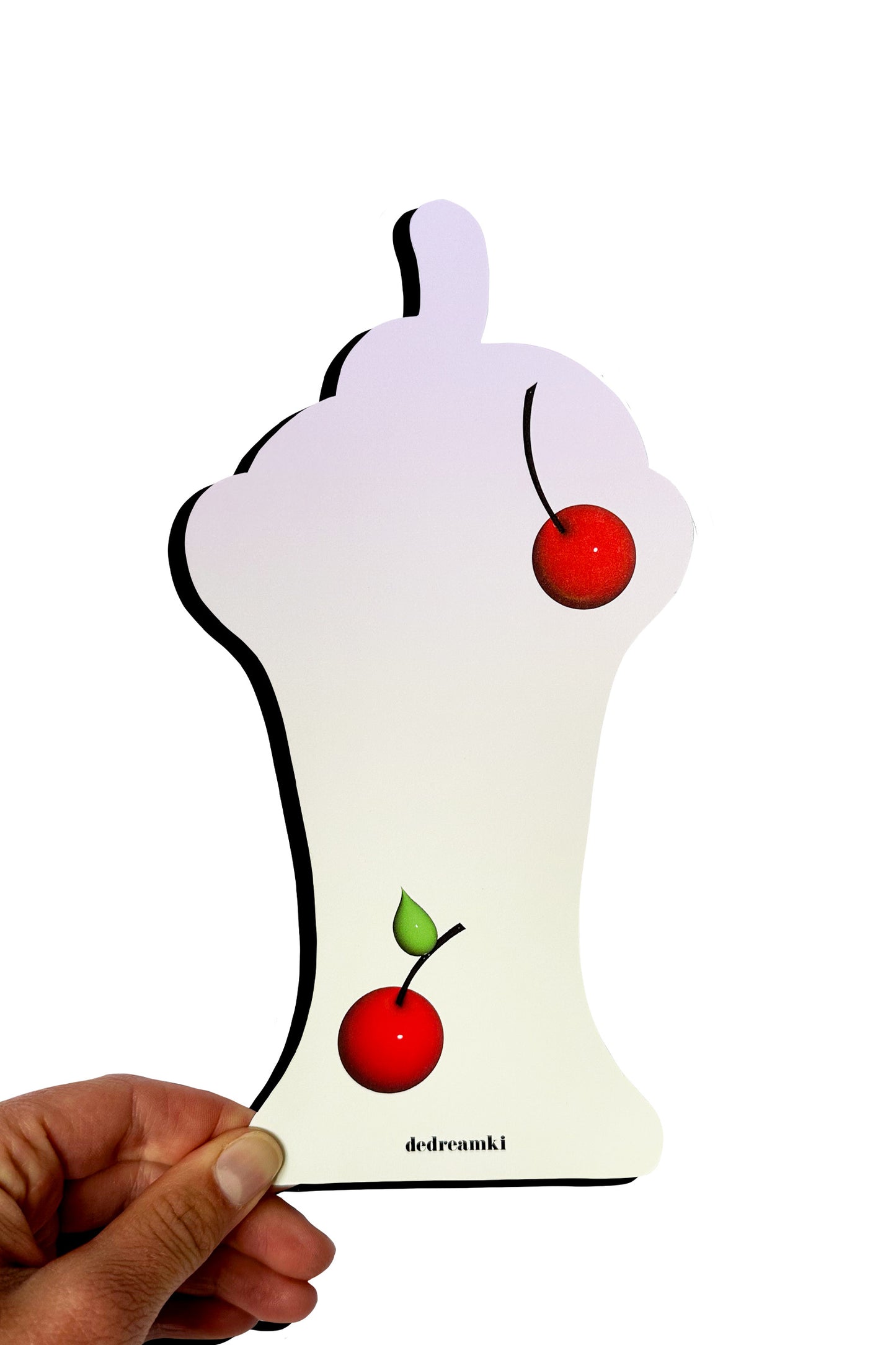 Choco Vanilla Sundae - 3D Bookmark