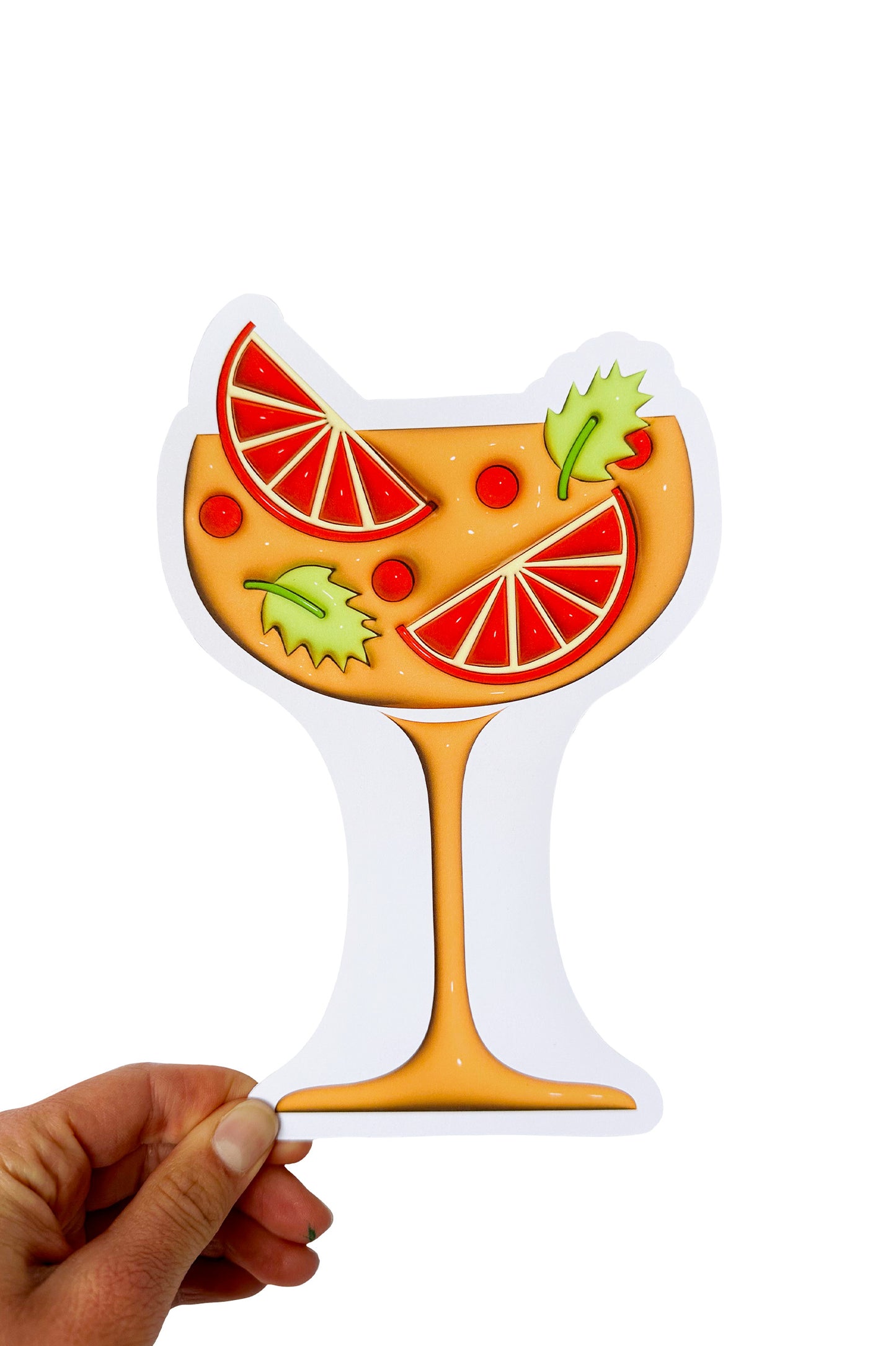 Citrus Cocktail - 3D Bookmarks