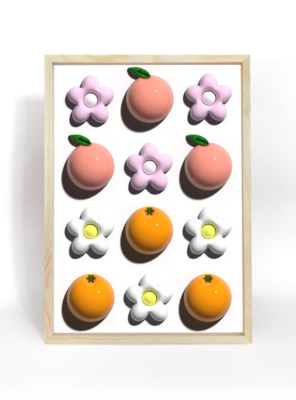 Fruity Fruit Blossoms 3D Print