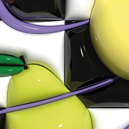 Fruity Ribbon 3D Print