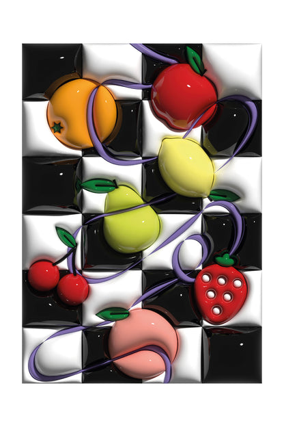 Fruity Ribbon 3D Print