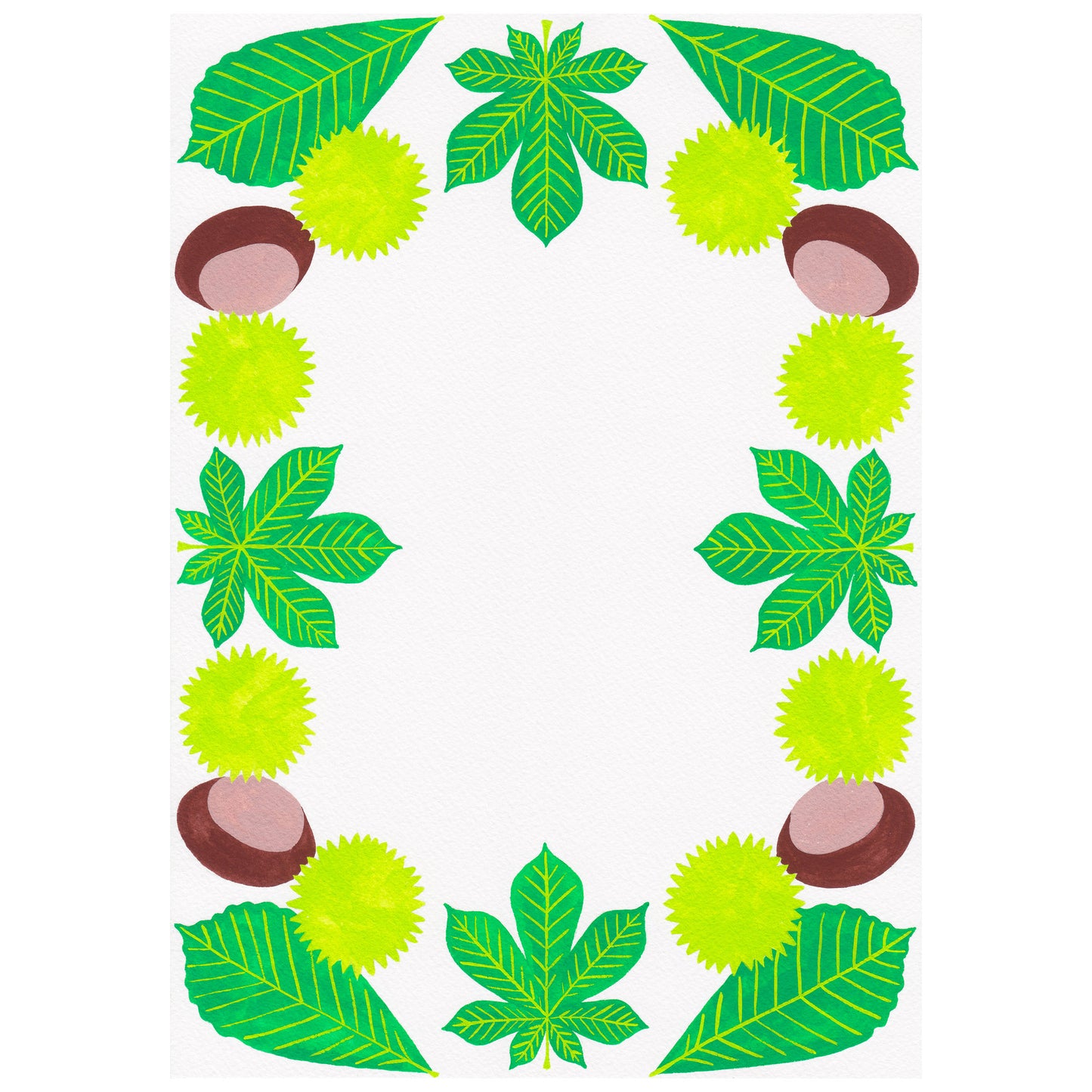 Horse Chestnut Print