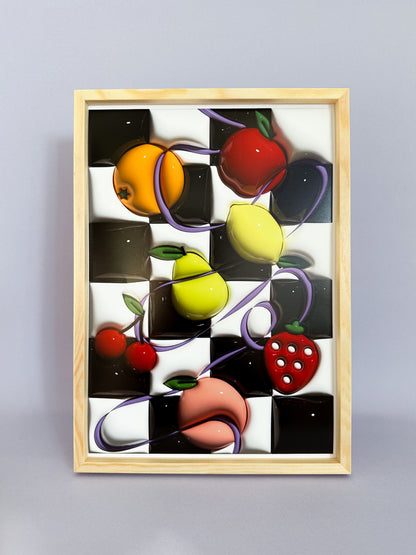 Fruity Ribbon 3D Print