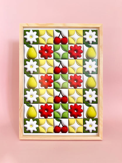 Cherries and Pears 3D Print