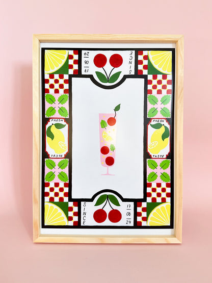 Cherry Lemon-ade Print