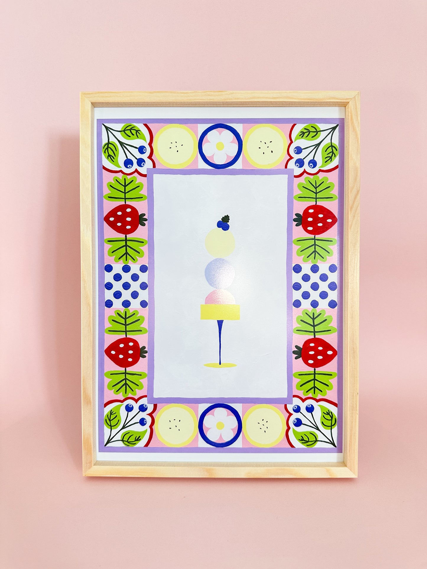 Fruity Sorbet Tower Print