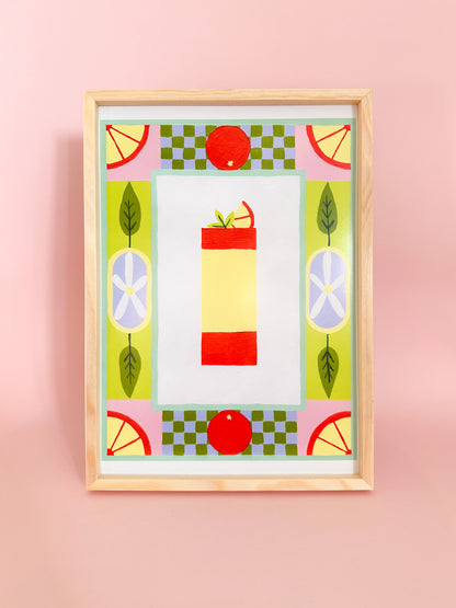 Citrus Soda Print