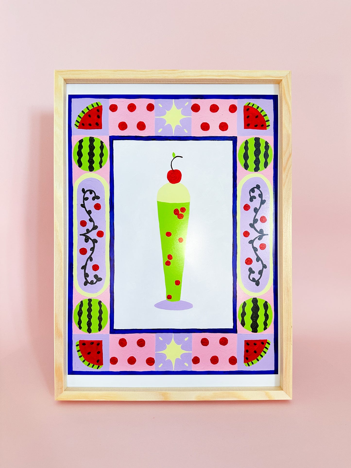Melon Cream Soda Print