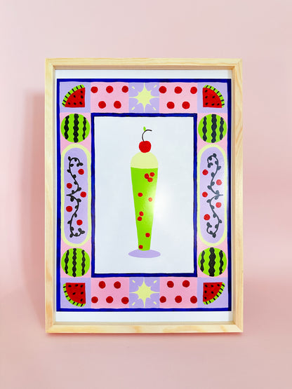 Melon Cream Soda Print