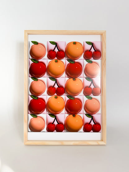 Warm Summer Fruit 3D Print