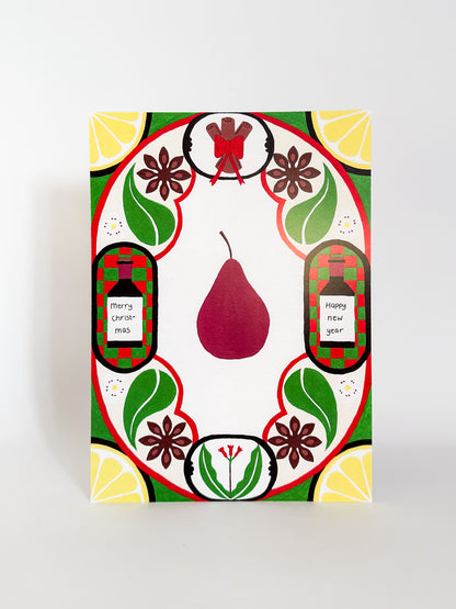 Stoofpeertje - A5 Card