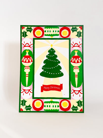 Glowing Tree - A5 Card