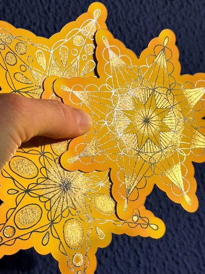 Shimmering Morning Star - Bookmark/Card