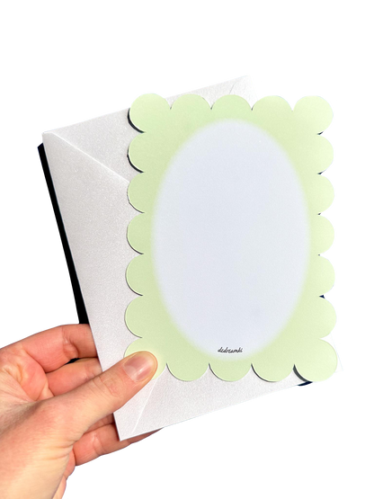 Blue Cocktail - Greeting Card+Pearl Envelope