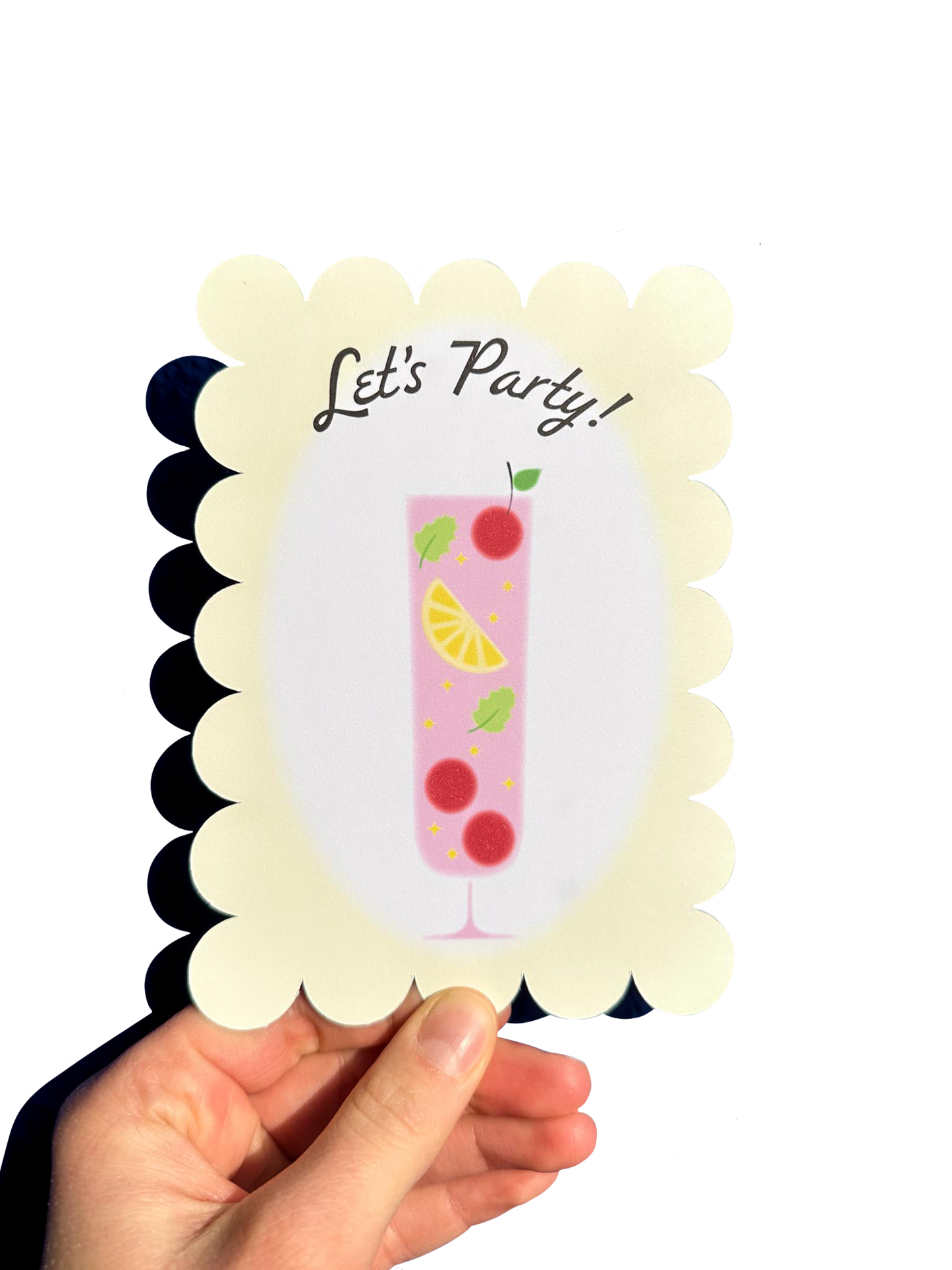 Pink Lemonade - Greeting Card+Pearl Envelope