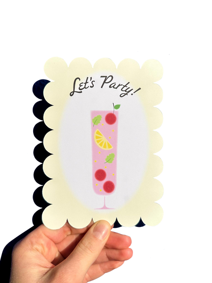 Pink Lemonade - Greeting Card+Pearl Envelope