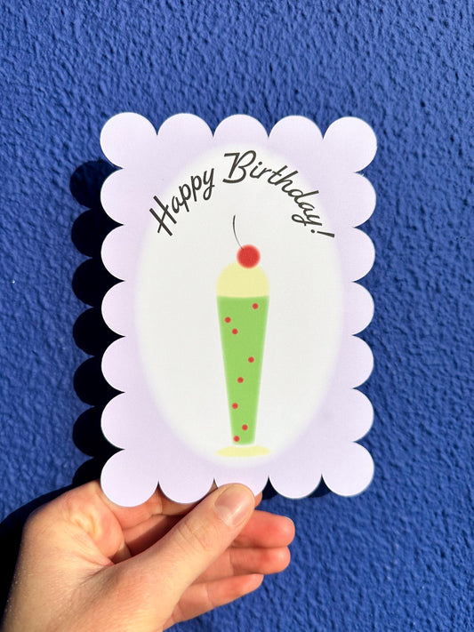 Melon Soda - Greeting Card+Pearl Envelope
