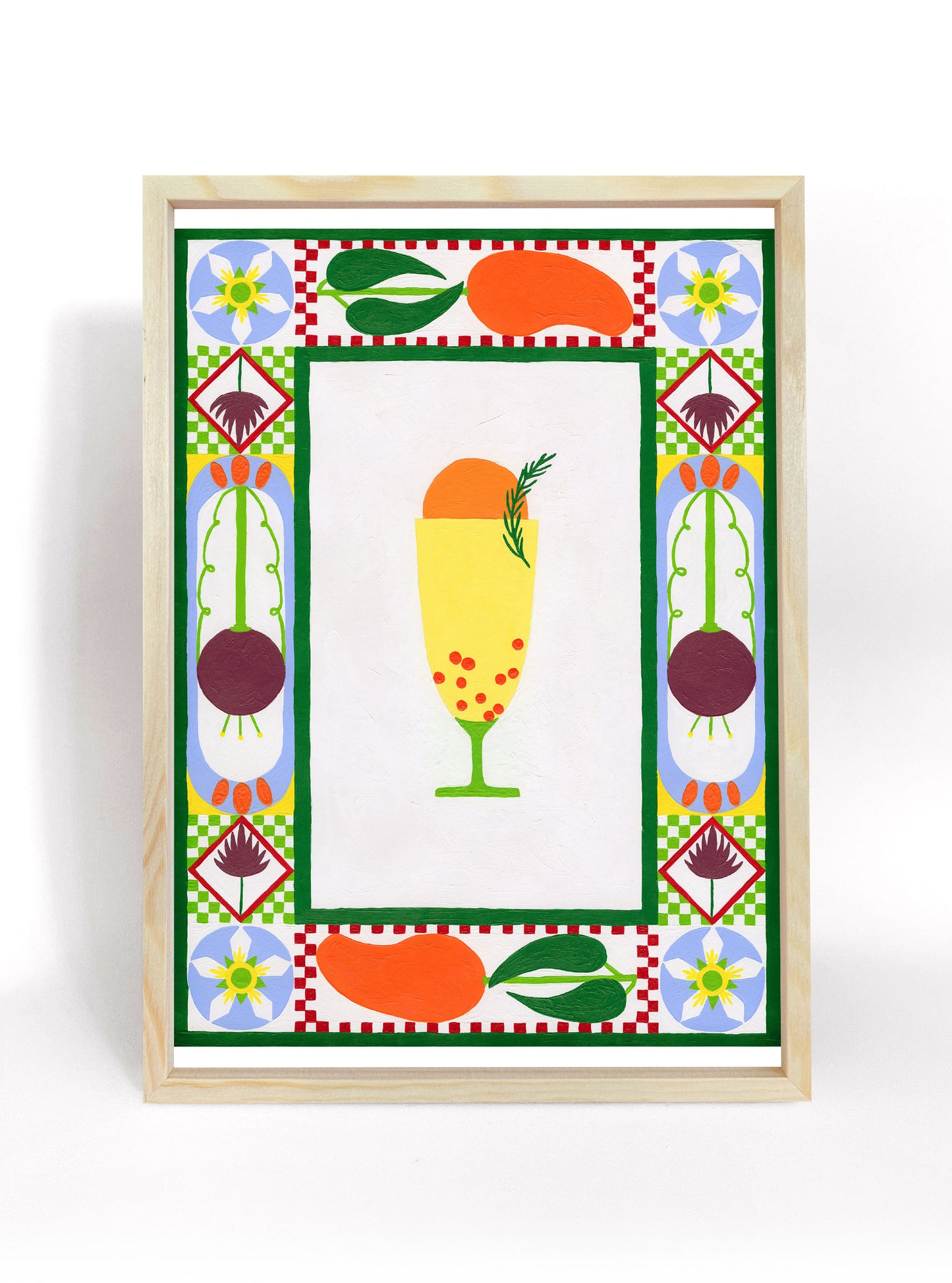 Mango Passion Print