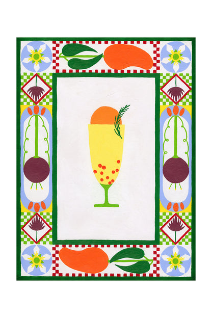 Mango Passion Print
