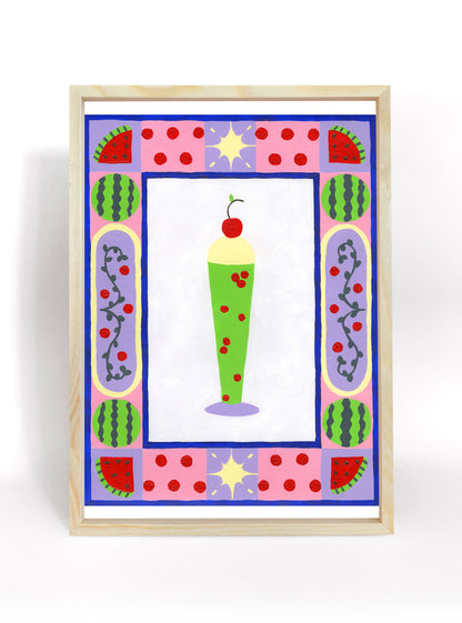 Melon Cream Soda Print
