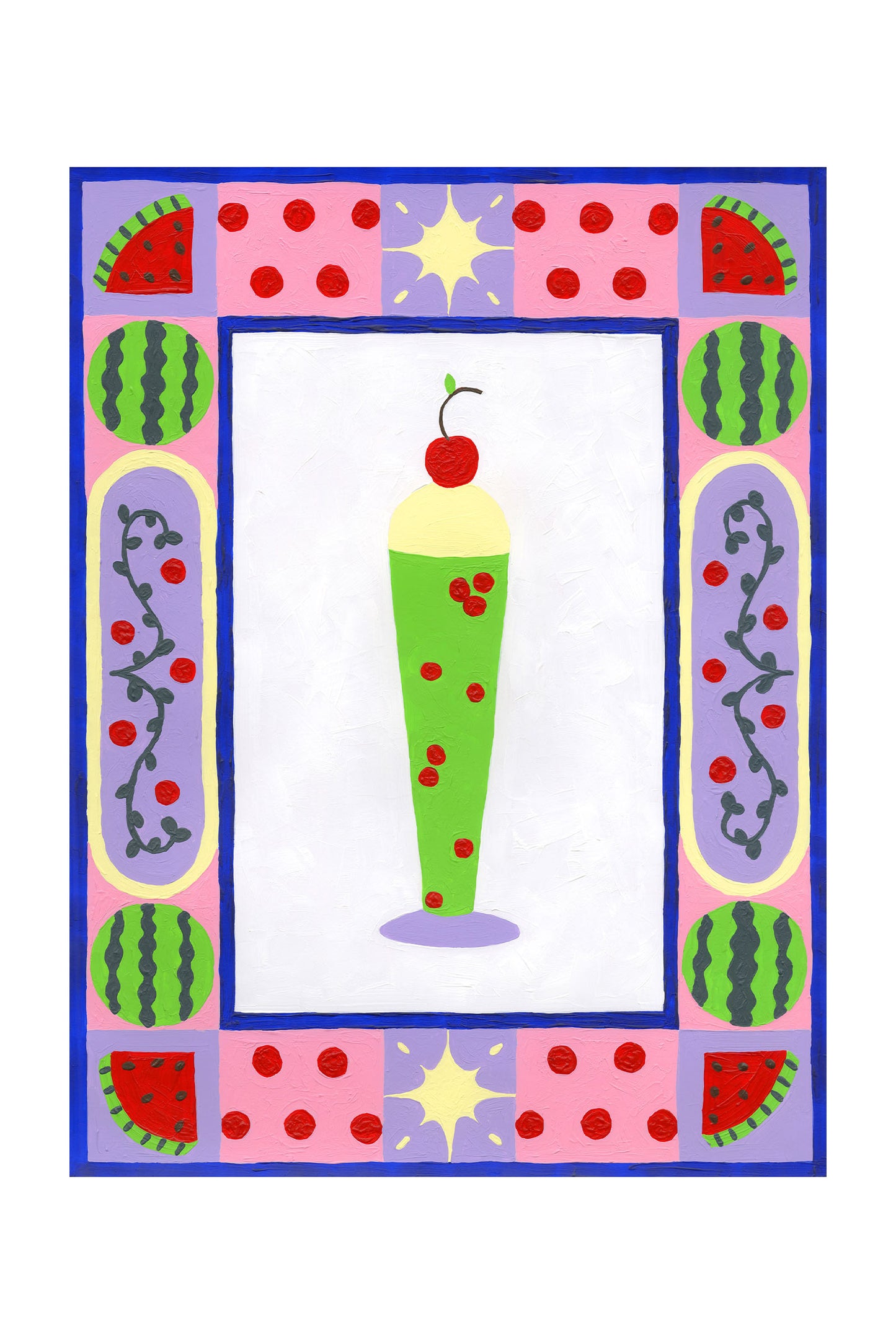 Melon Cream Soda Print