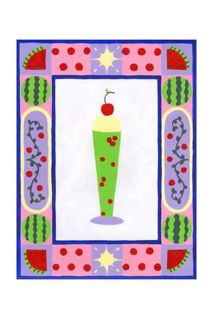 Melon Cream Soda Print