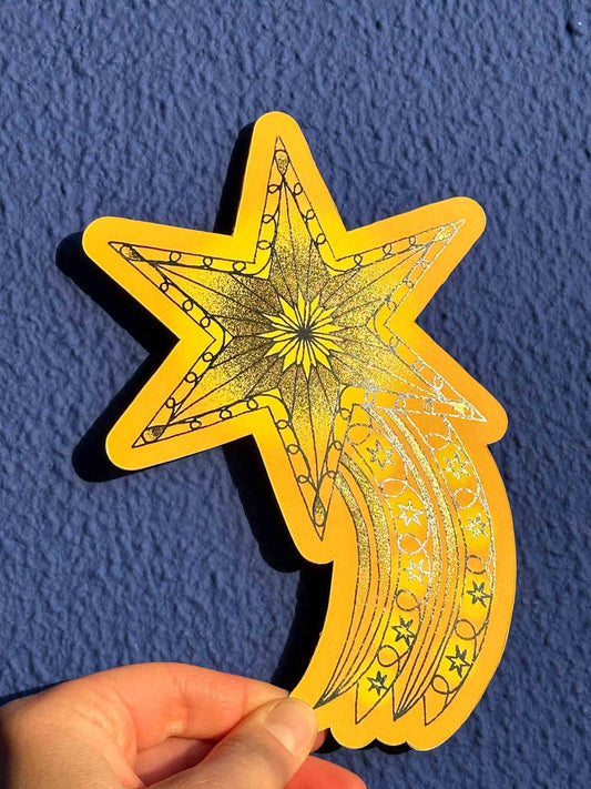 Twinkling Morning Star - Bookmark/Card