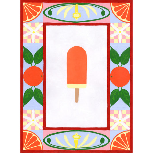 Orange Vanilla Split Print