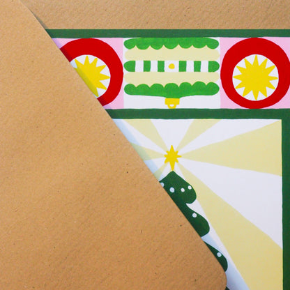 Glowing Tree - A5 Card