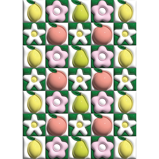 Pears, Peaches and Lemons 3D Print