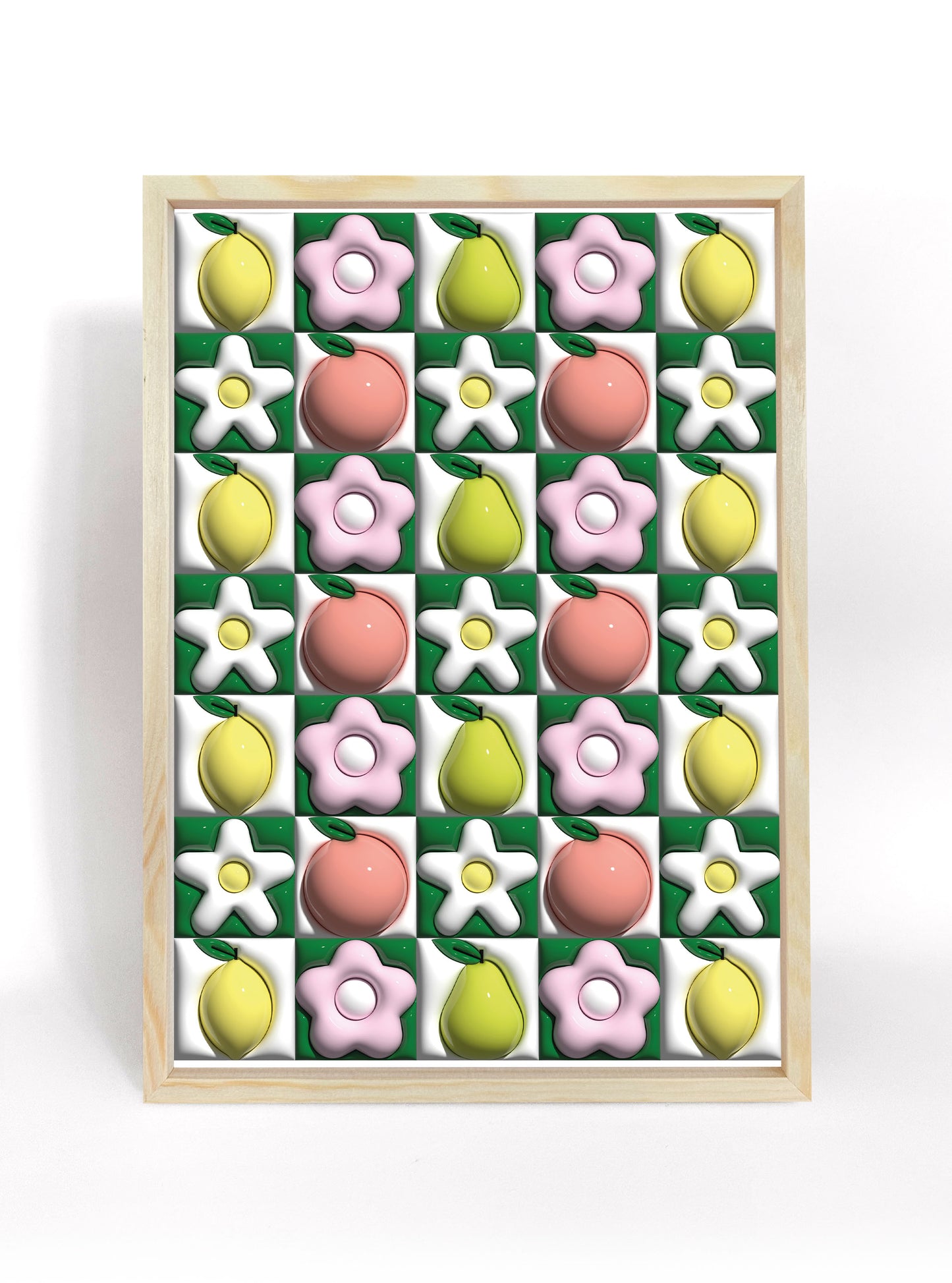 Pears, Peaches and Lemons 3D Print