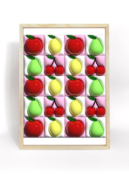 Refreshing Summer Fruit 3D Print