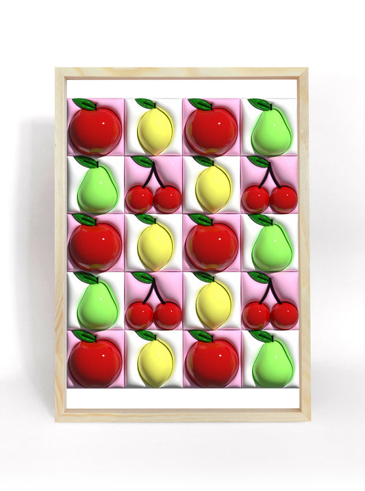 Refreshing Summer Fruit 3D Print