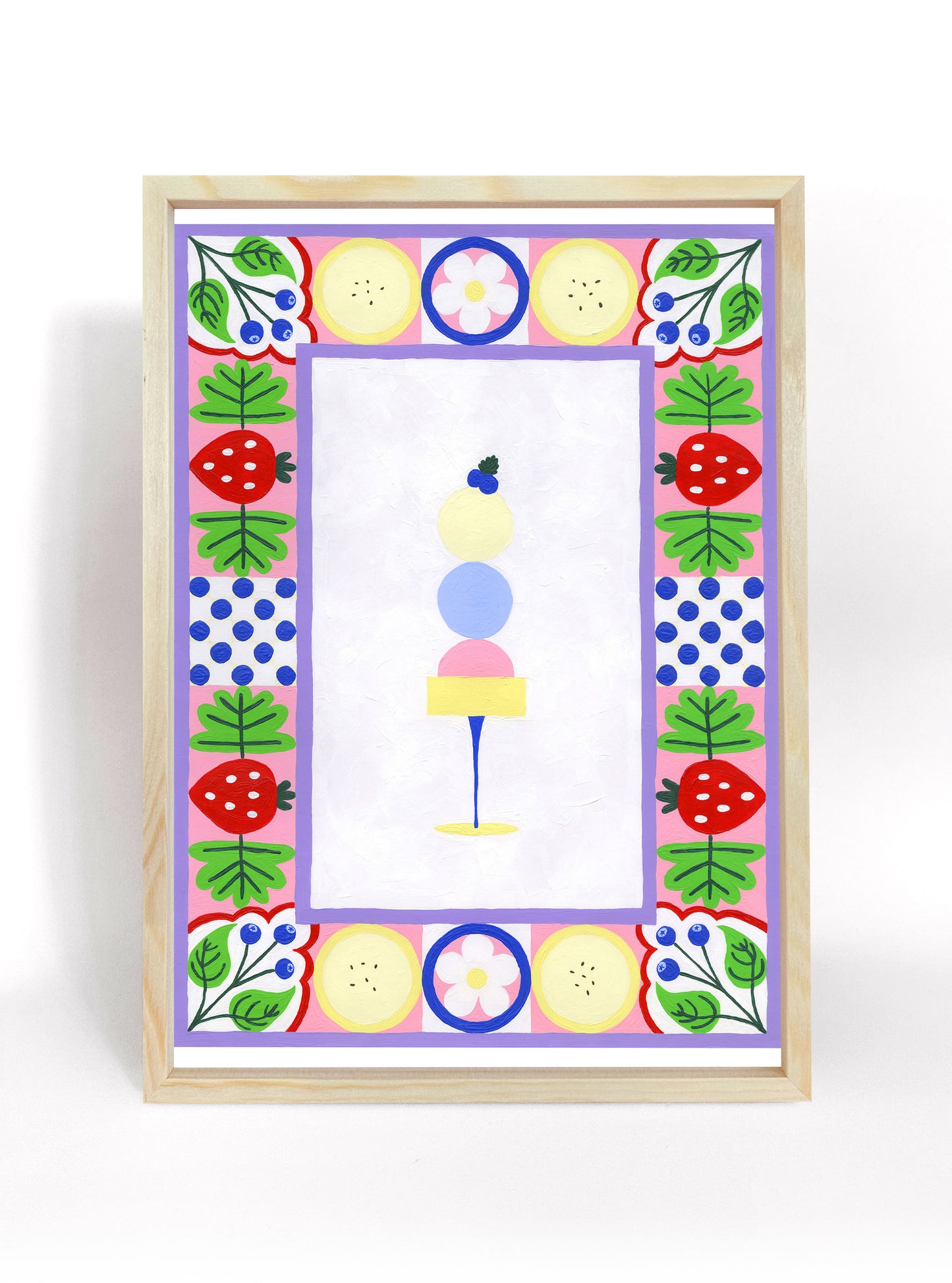 Fruity Sorbet Tower Print